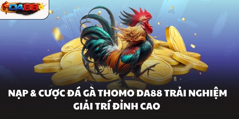 Nạp Và Cược Đá Gà Thomo DA88 Trải Nghiệm Giải Trí Đỉnh Cao